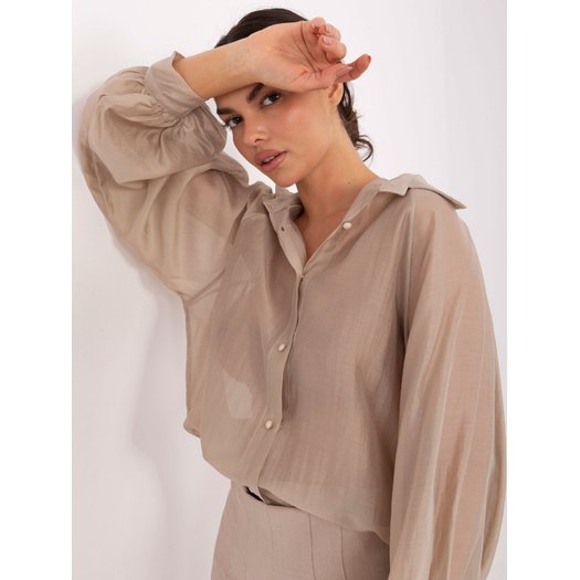 Koszula-IT-KS-28979.63-beżowy 2