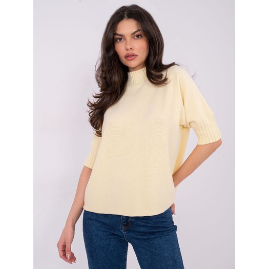 Sweter-MI-SW-0512.77-jasny żółty