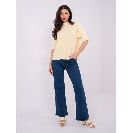 Sweter-MI-SW-0512.77-jasny żółty 1