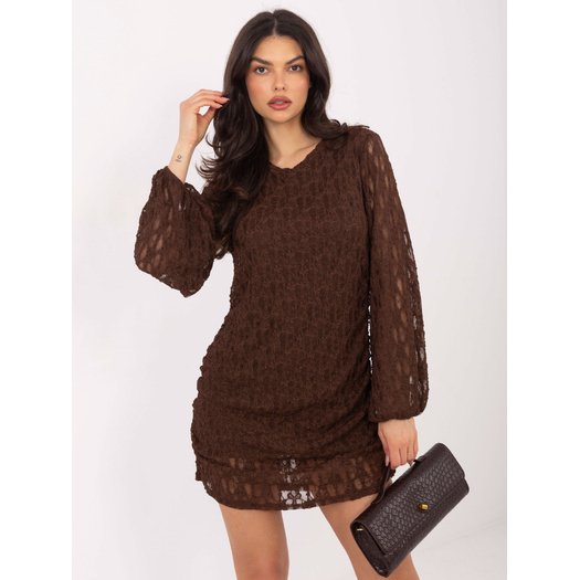 Sukienka-IT-SK-9975.99-brązowy 2