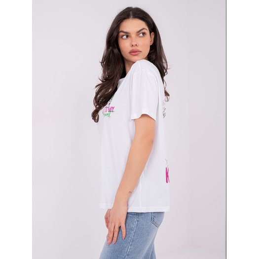 T-shirt-D12022AH02645Y-biały