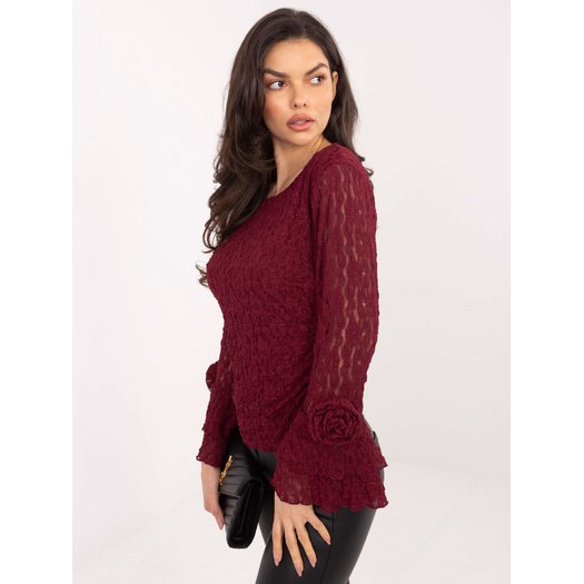 Bluzka-IT-BZ-22122.85-bordowy 4