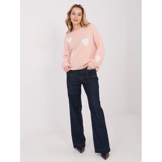 Sweter-MO-SW-1216.71-brzoskwiniowy 3