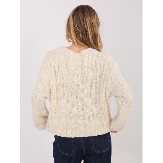 Sweter-MI-SW-1215.97-jasny beżowy 4