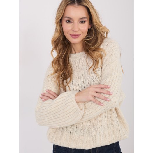 Sweter-MI-SW-1215.97-jasny beżowy 1