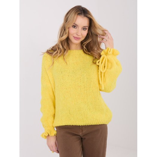 Sweter-MI-SW-1512.28-ż&oacute;łty 2