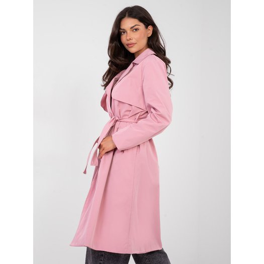 Płaszcz-IT-PL-FL8808.32-jasny r&oacute;żowy 1