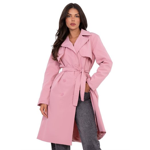 Płaszcz-IT-PL-FL8808.32-jasny r&oacute;żowy 4