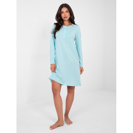 Koszula nocna-DU-KN-FP-105.36-mietowy 3