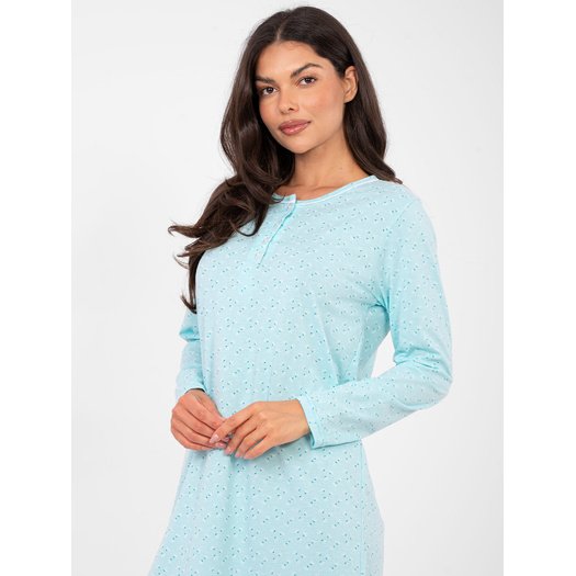 Koszula nocna-DU-KN-FP-105.36-mietowy 4