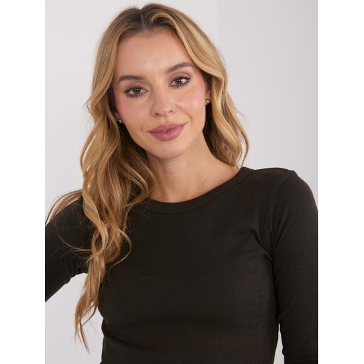 Bluzka-WT-BZ-A1088.12-ciemny brązowy 1