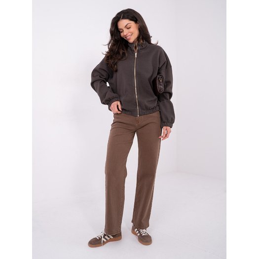 Bluza-WT-BL-A1460.19P-ciemny brązowy 4