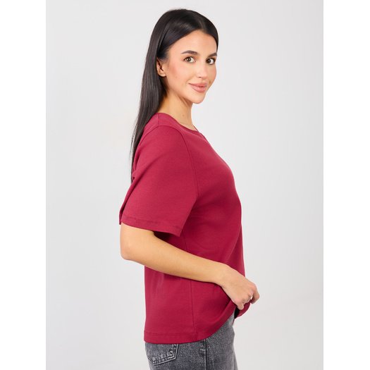 T-shirt-RV-TS-A1090.30-bordowy 1