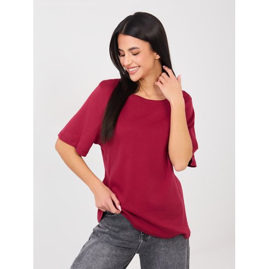 T-shirt-RV-TS-A1090.30-bordowy 2