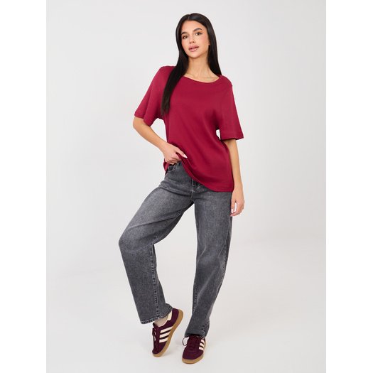 T-shirt-RV-TS-A1090.30-bordowy 3