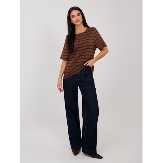 T-shirt-RV-TS-A1087.74-brązowy 2