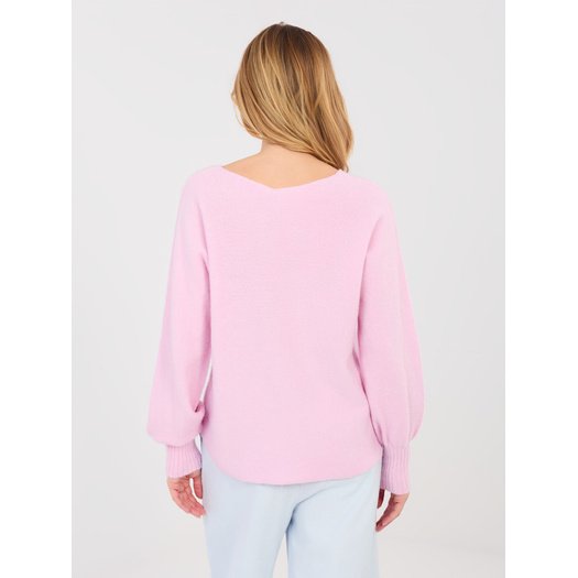 Sweter-MI-SW-2201.16P-jasny r&oacute;żowy 4