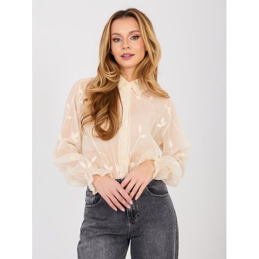 Koszula-LK-KS-510104.98-beżowy 4