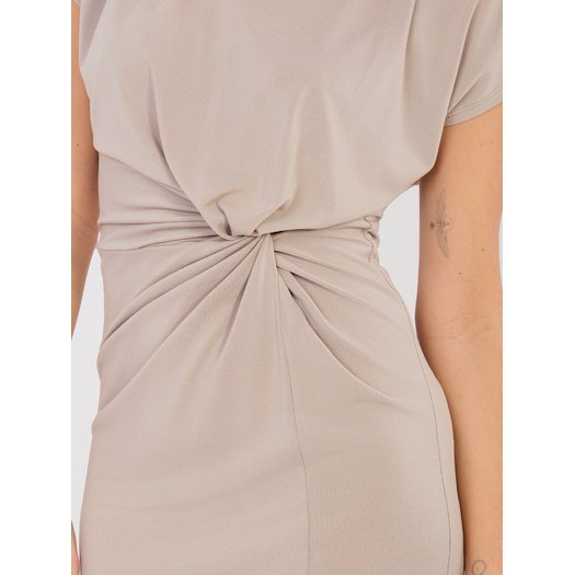 Sukienka-IT-SK-20817.70-ciemny bezowy 4