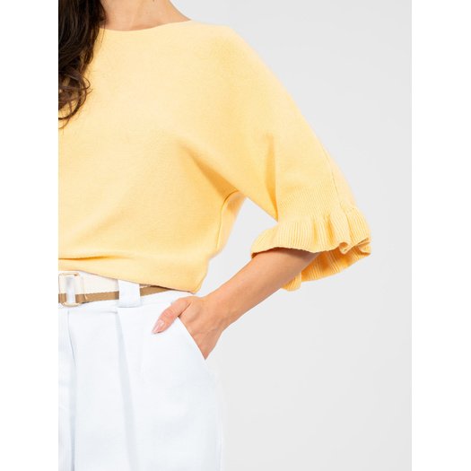 Sweter-IT-SW-99244.98-ciemny ż&oacute;łty 1