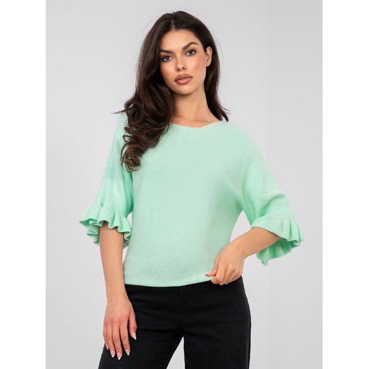 Sweter-IT-SW-99244.65-mietowy 4