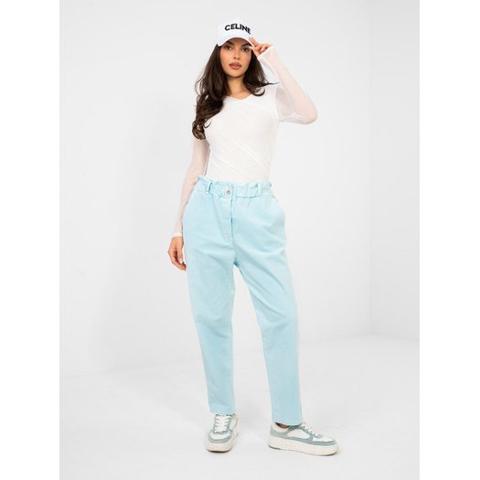 Spodnie-MI-SP-2689.47-jasny niebieski 3