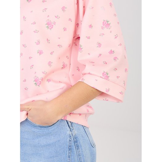 Bluzka-IT-BZ-22278.74-jasny r&oacute;żowy