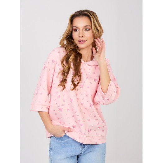 Bluzka-IT-BZ-22278.74-jasny r&oacute;żowy 3
