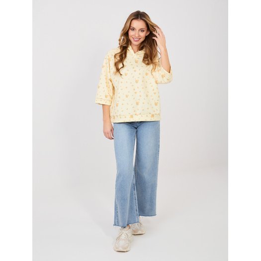 Bluzka-IT-BZ-22278.74-jasny ż&oacute;łty