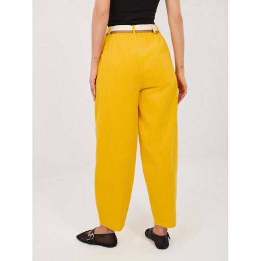 Spodnie-IT-SP-FL9665.78-ż&oacute;łty 3