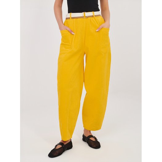 Spodnie-IT-SP-FL9665.78-ż&oacute;łty 2