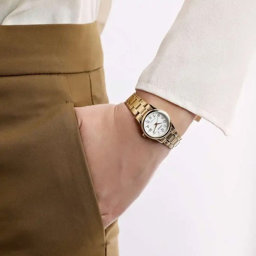 CASIO LTP-V002G-7B WOMEN S WATCH (zd587f) + BOX 7