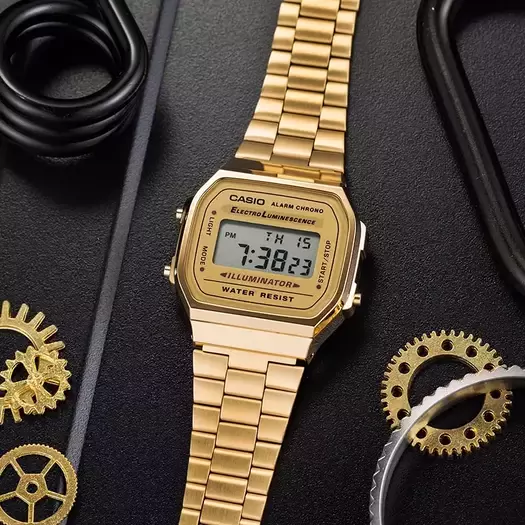 CASIO A168WG-9W UNISEX WATCH (zd088b) - CLASSIC + BOX
