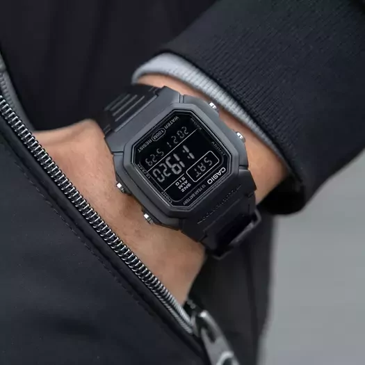 MEN S WATCH CASIO W-800H-1BVES CLASSIC + BOX