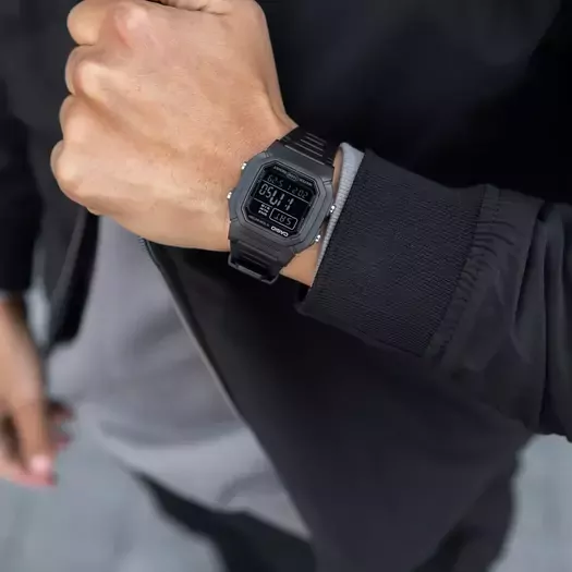 MEN S WATCH CASIO W-800H-1BVES CLASSIC + BOX
