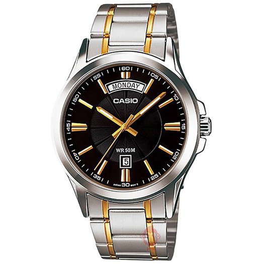 CASIO MTP-1381G-1A MEN S WATCH (zd191d) + BOX
