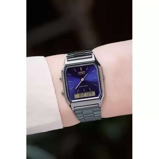 CASIO Vintage AQ-230GG-2A UNISEX WATCH + BOX