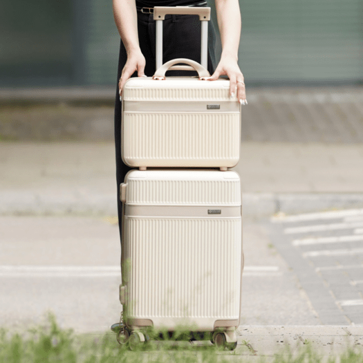 SUITCASE M 24   STL945 ABS DARK GREY