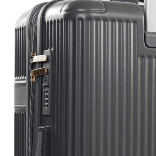 SUITCASE M 24   STL945 ABS DARK GREY