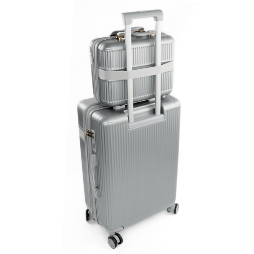 SUITCASE M 24   STL945 ABS DARK GREY