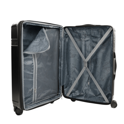 SUITCASE M 24   STL945 ABS DARK GREY
