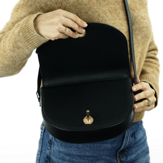 Torba weekendowa podr&oacute;żna sk&oacute;rzana Solier SL39 Astrin czarna 3