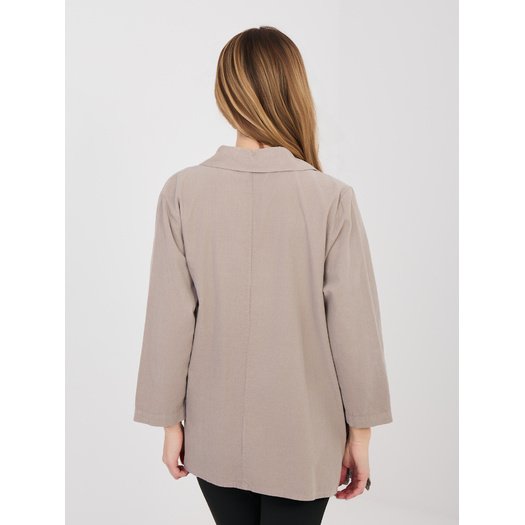 Koszula-IT-KS-FL10188.27-ciemny bezowy