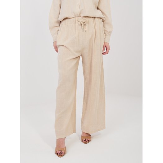 Spodnie-IT-SP-2873.02-beżowy 2
