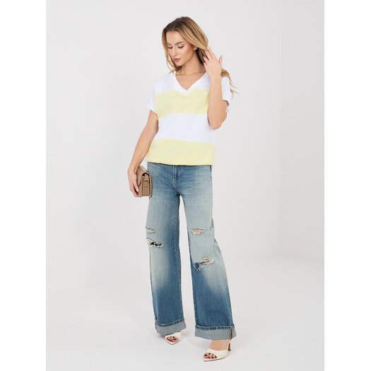 Bluzka-RV-BZ-A1214.89-biało-ż&oacute;łty 1