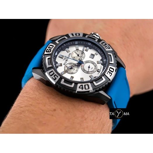 ZEGAREK MĘSKI RUBICON RNFC95 - CHRONOGRAF (zr073a)
