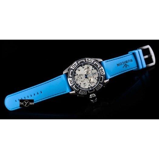 ZEGAREK MĘSKI RUBICON RNFC95 - CHRONOGRAF (zr073a)