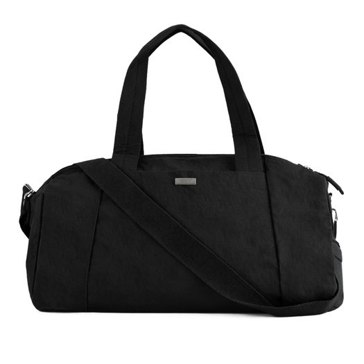 Torba weekendowa podr&oacute;żna sk&oacute;rzana Solier SL39 Astrin czarna