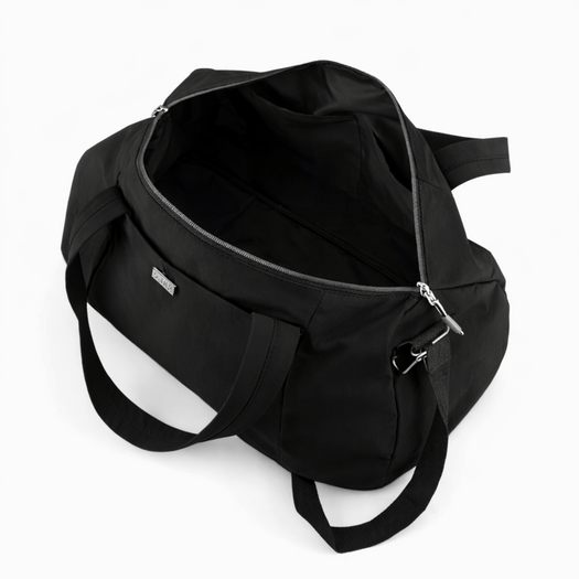 Torba weekendowa podr&oacute;żna sk&oacute;rzana Solier SL39 Astrin czarna 7