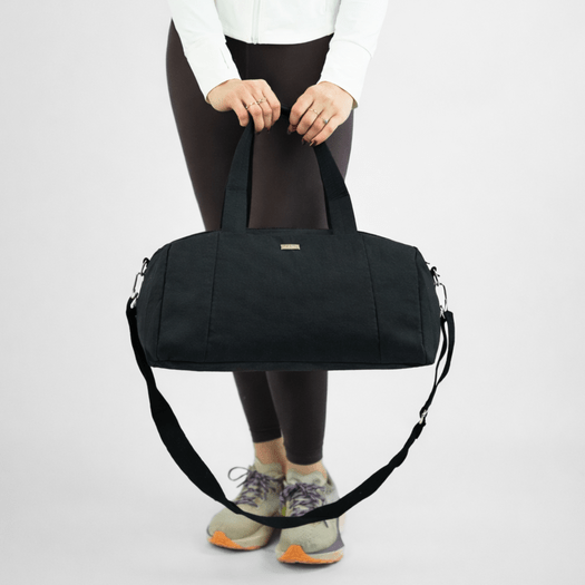 Torba weekendowa podr&oacute;żna sk&oacute;rzana Solier SL39 Astrin czarna 3